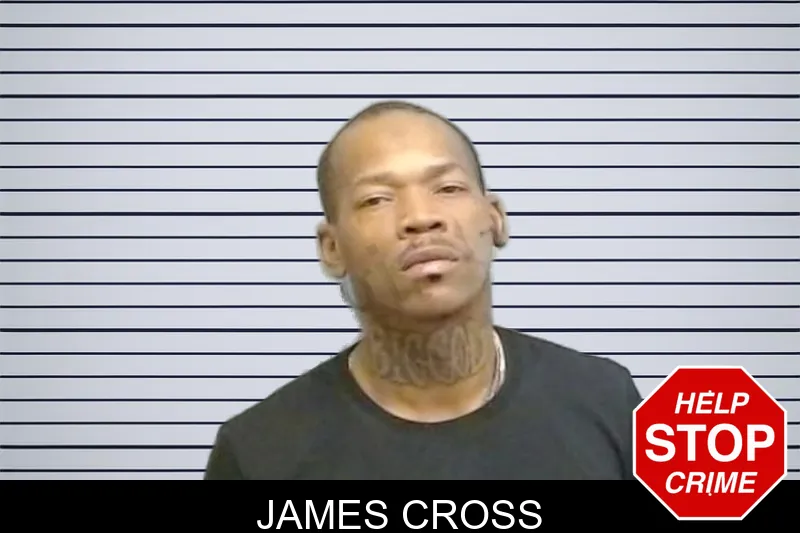 James Cross mugshot