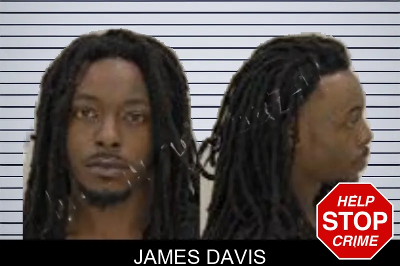 James Davis mugshot