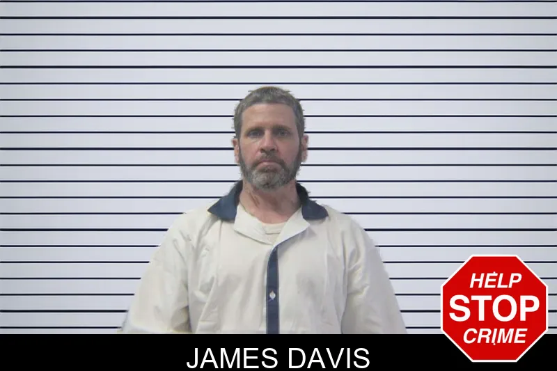 James Davis mugshot