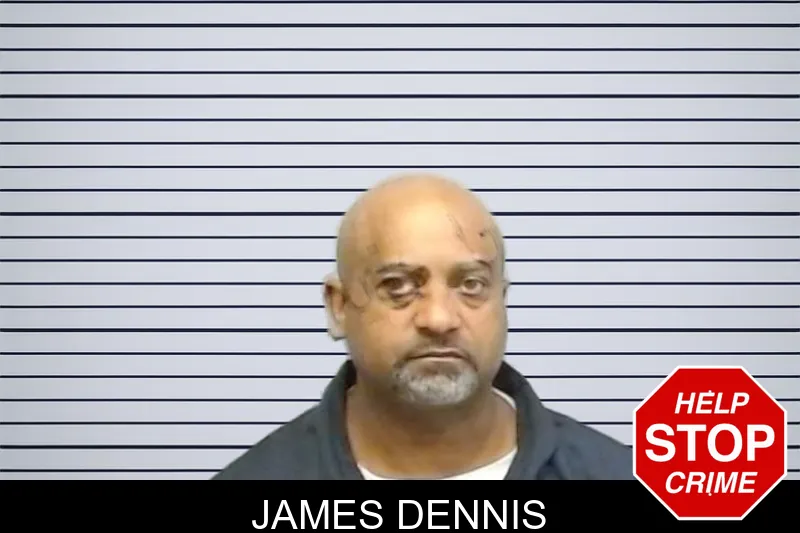 James Dennis mugshot