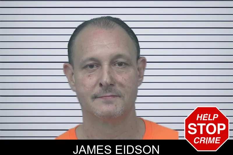 James Eidson mugshot