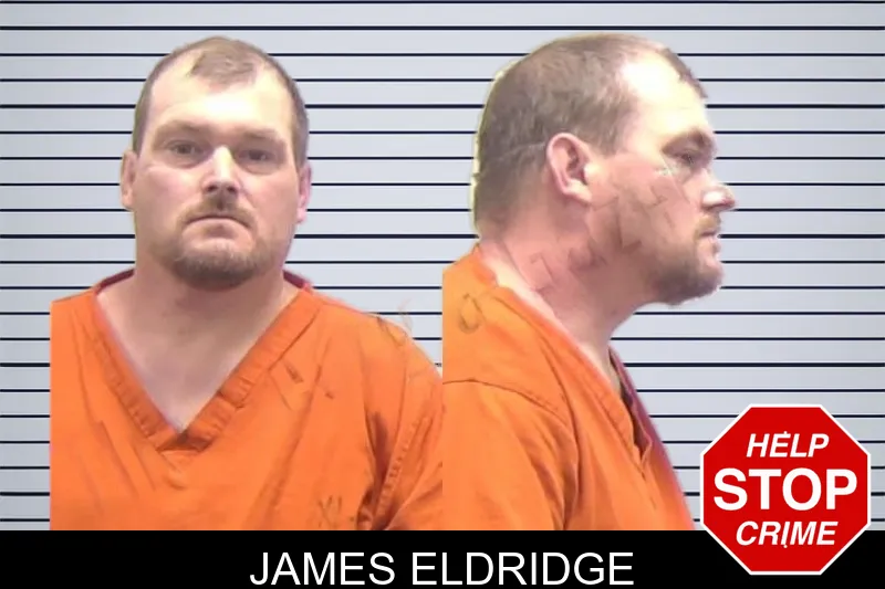 James Eldridge mugshot