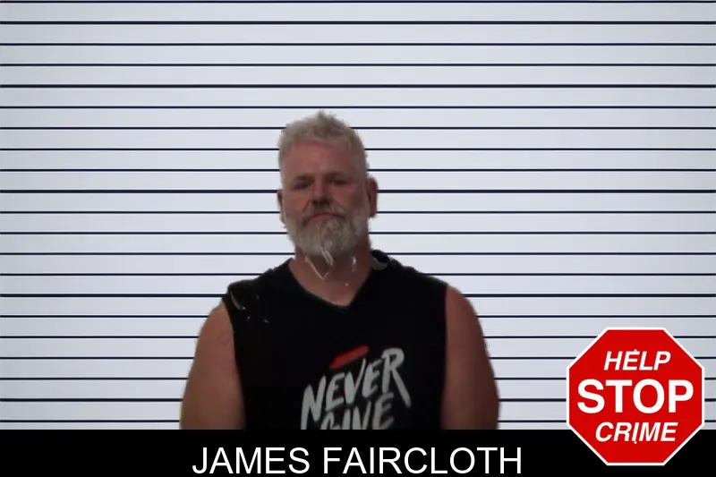James Faircloth mugshot