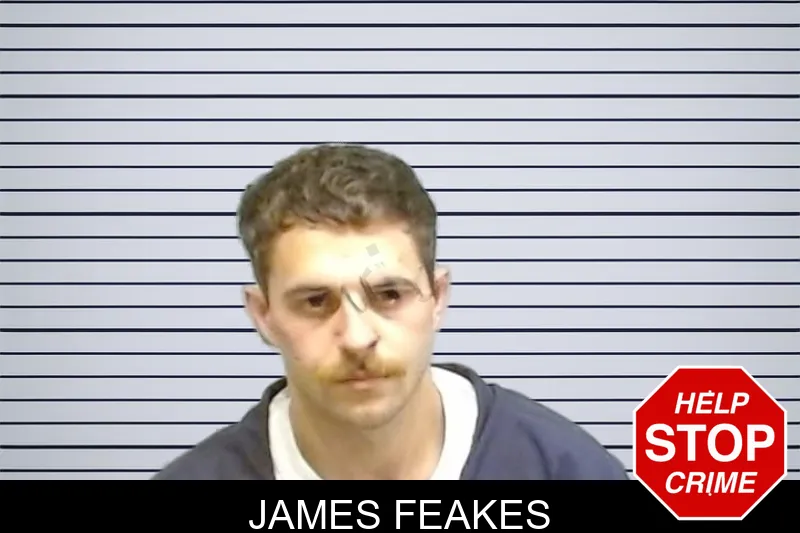 James Feakes mugshot