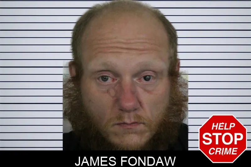 James Fondaw mugshot