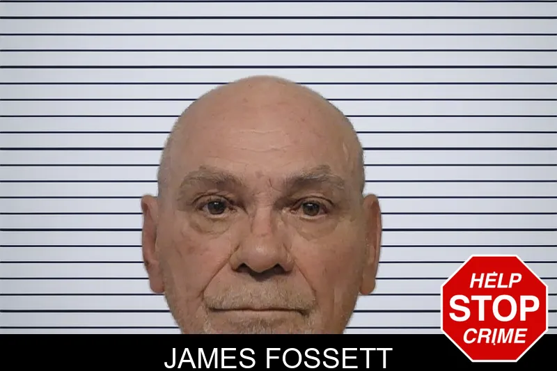 James Fossett mugshot
