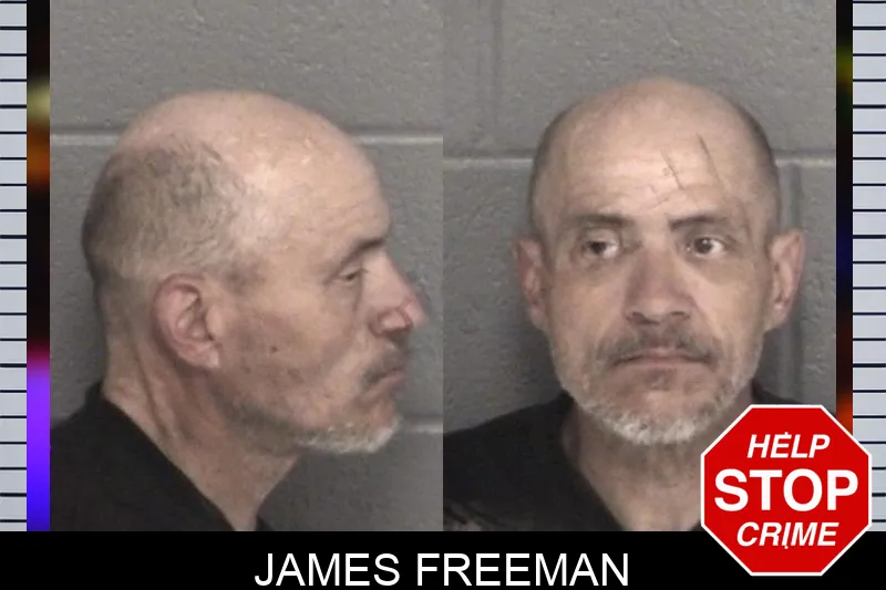James Freeman mugshot