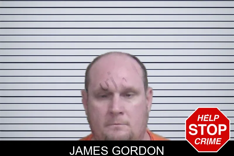 James Gordon mugshot