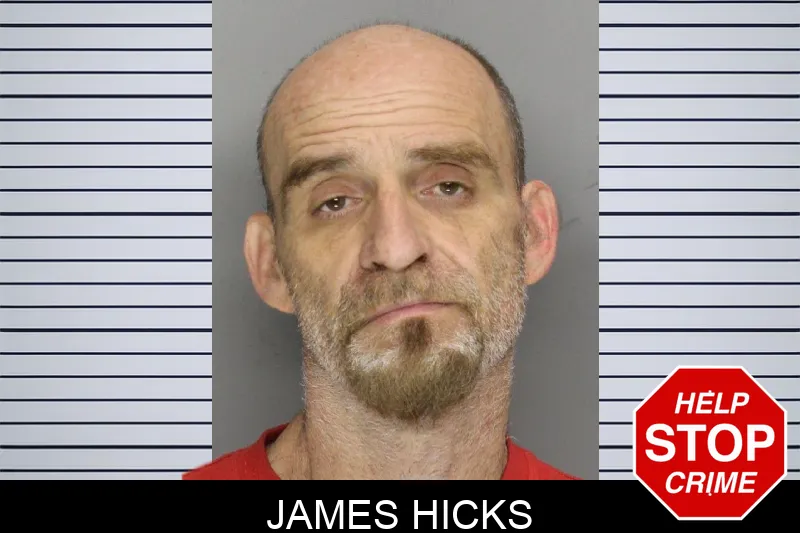 James Hicks mugshot