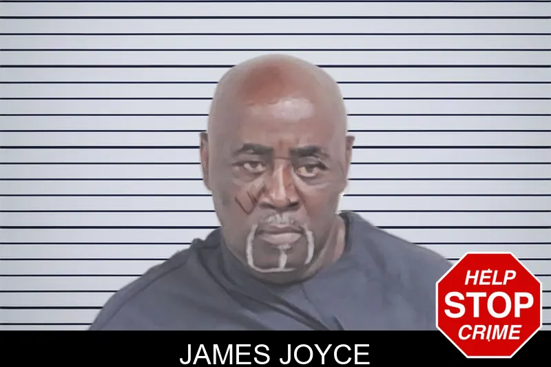 James Joyce mugshot
