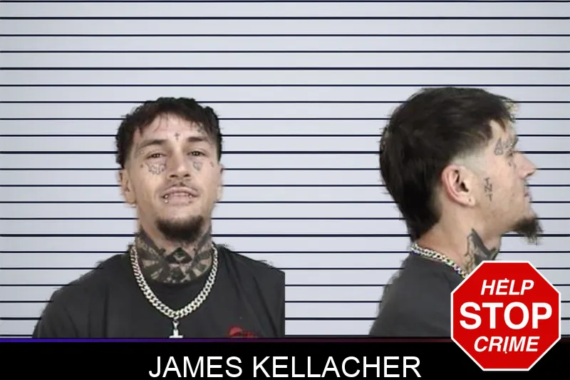 James Kellacher mugshot