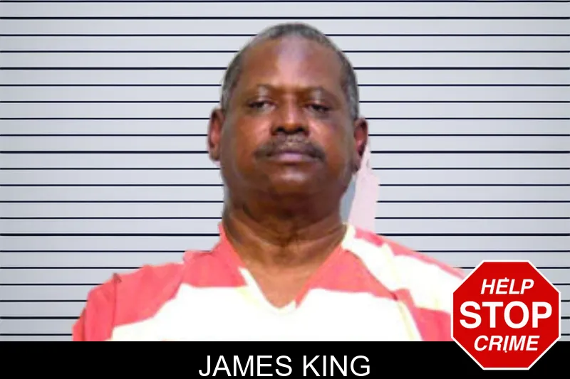 James King mugshot