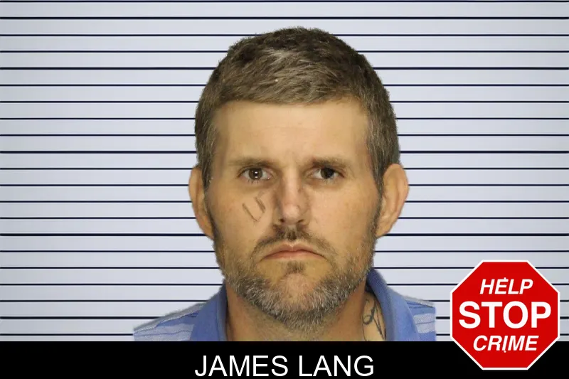 James Lang mugshot