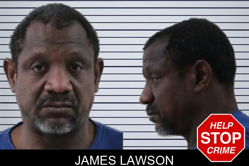 James Lawson mugshot