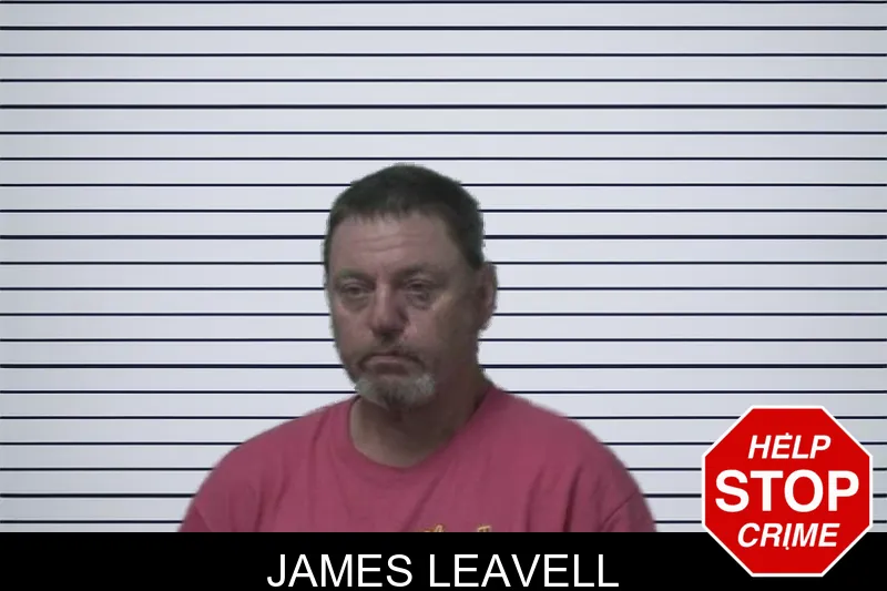 James Leavell mugshot