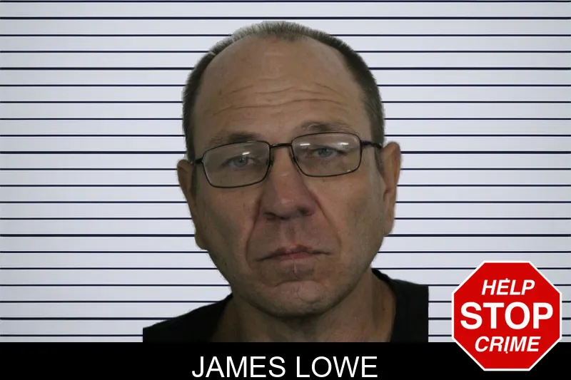 James Lowe mugshot