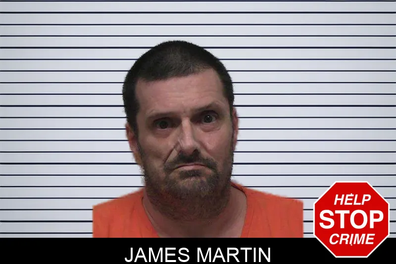 James Martin mugshot