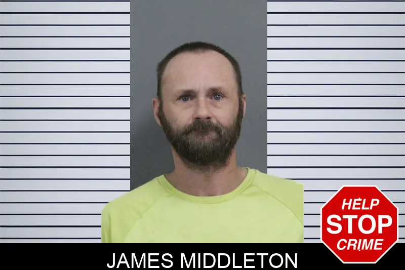 James Middleton mugshot
