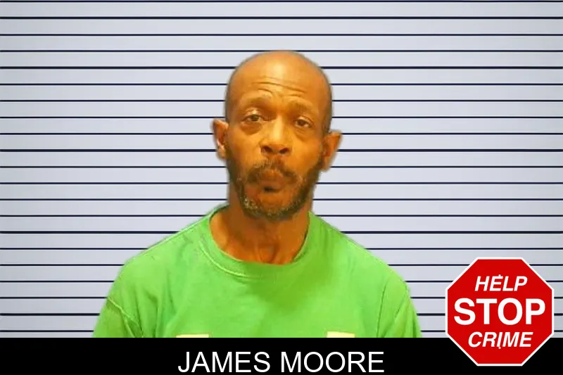 James Moore mugshot