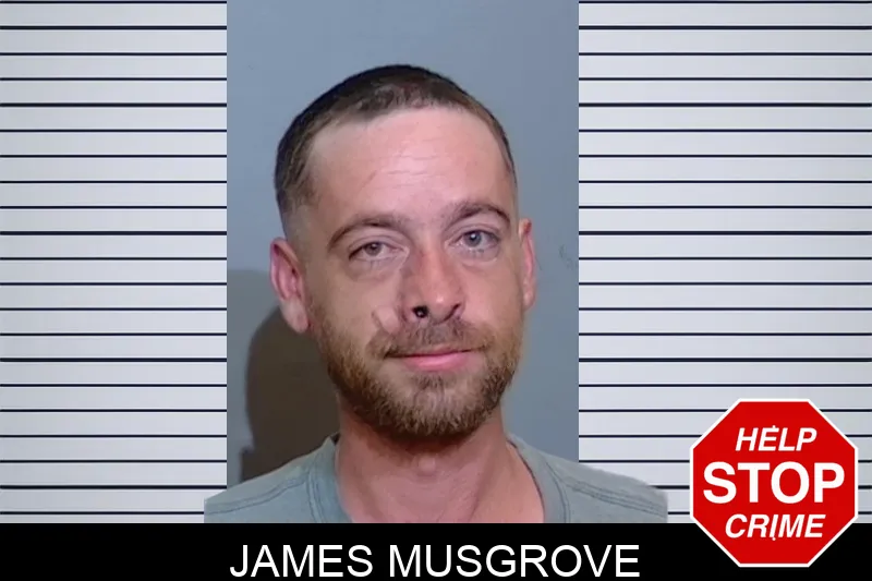 James Musgrove mugshot