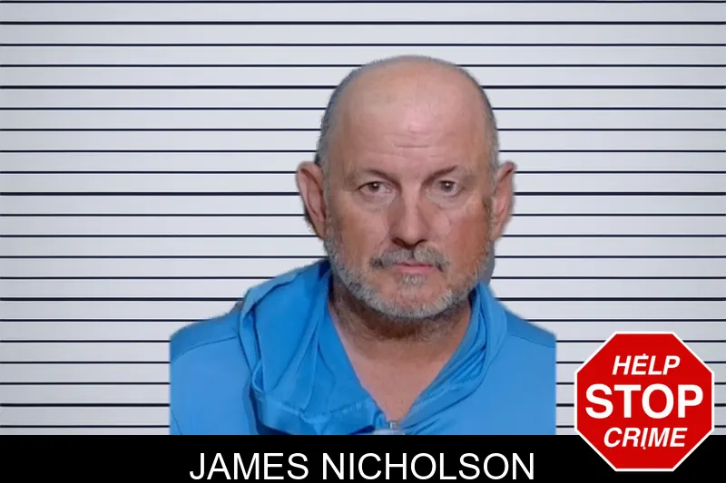 James Nicholson mugshot