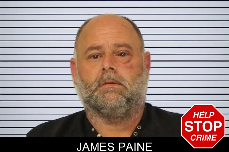 James Paine mugshot