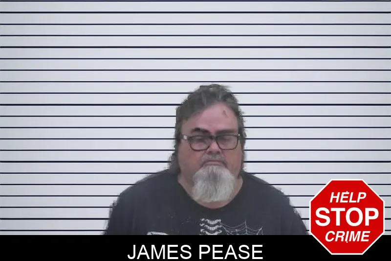 James Pease mugshot
