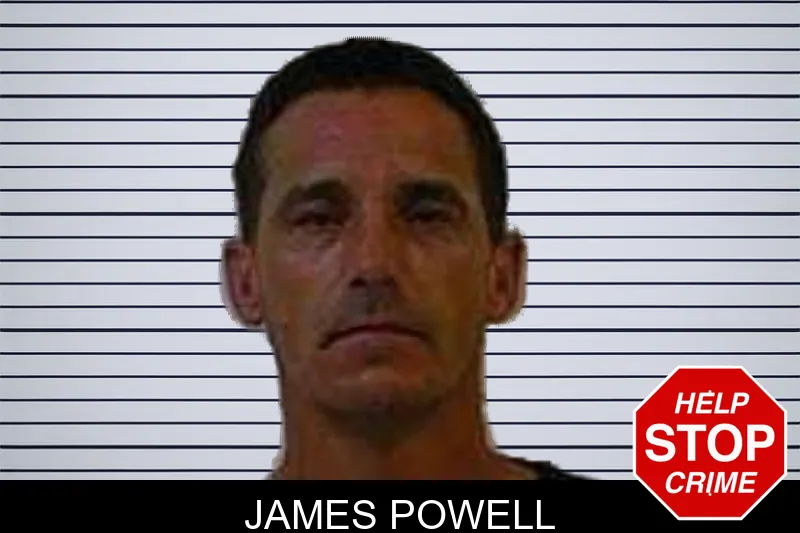 James Powell mugshot