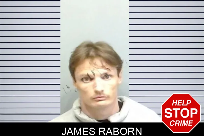 James Raborn mugshot