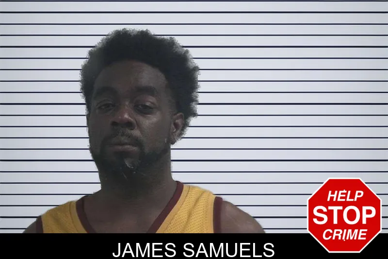 James Samuels mugshot