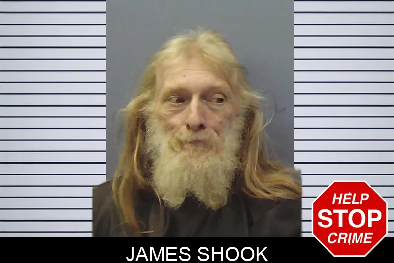 James Shook mugshot