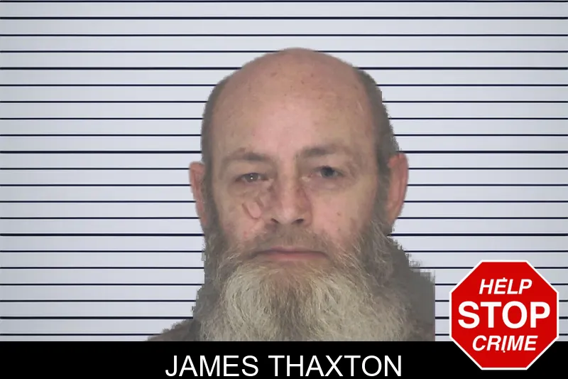 James Thaxton mugshot