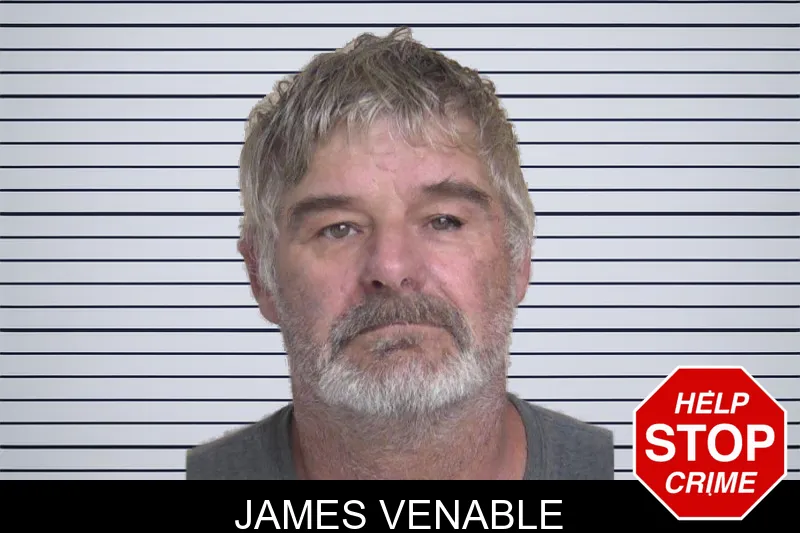 James Venable mugshot – Walker County , Georgia James Venable mugshot