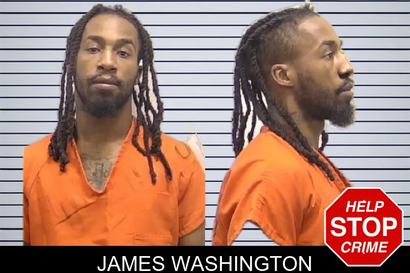 James Washington mugshot