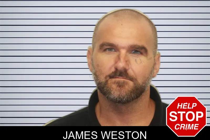 James Weston mugshot