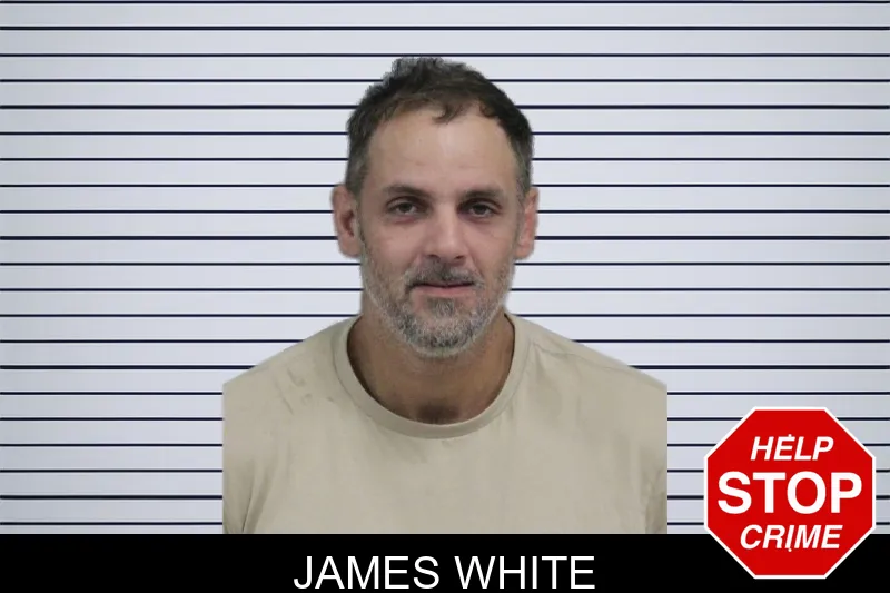 James White mugshot