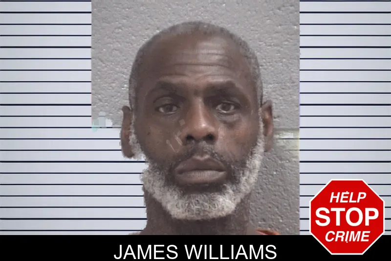 James Williams mugshot
