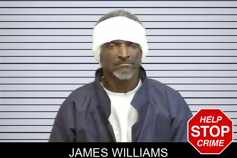 James Williams mugshot
