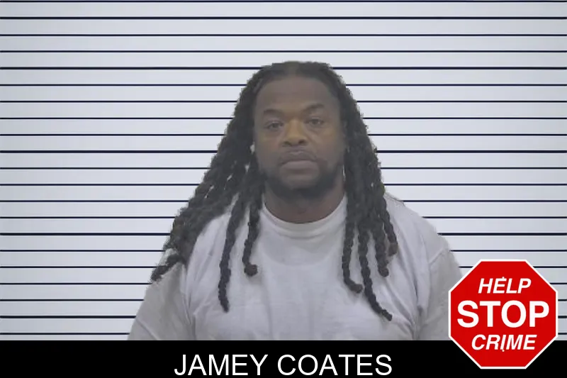 Jamey Coates mugshot