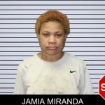 Jamia Miranda mugshot