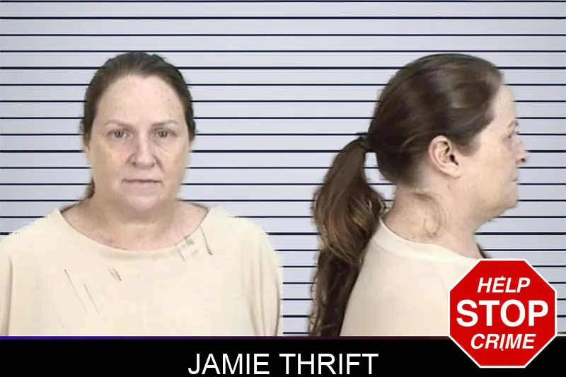 Jamie Thrift mugshot
