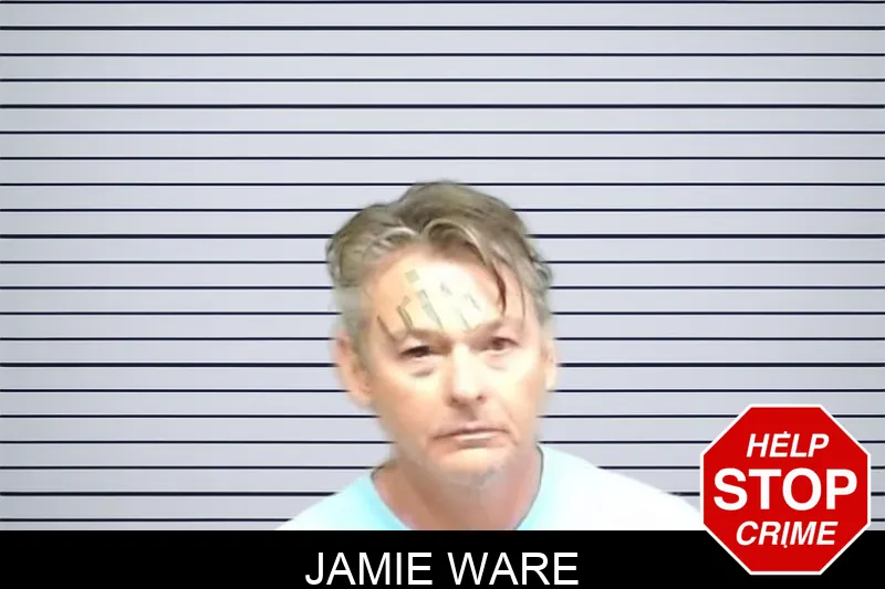 Jamie Ware mugshot