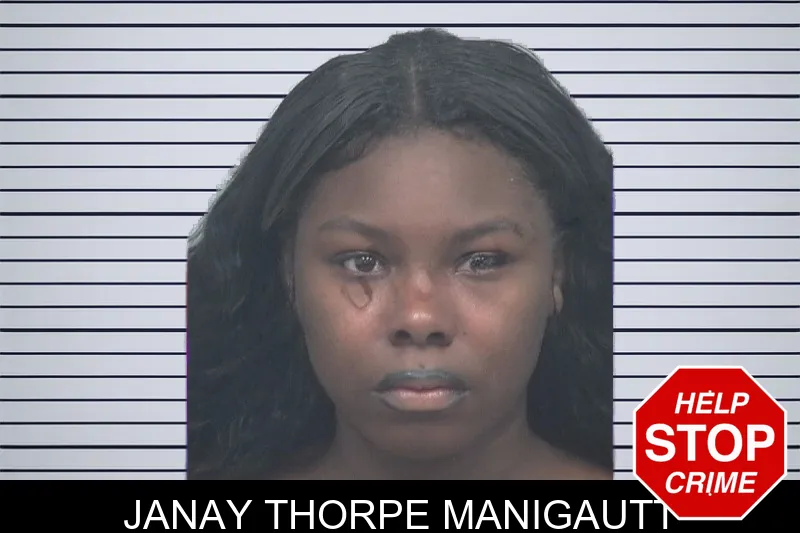 Janay Thorpe Manigautt mugshot