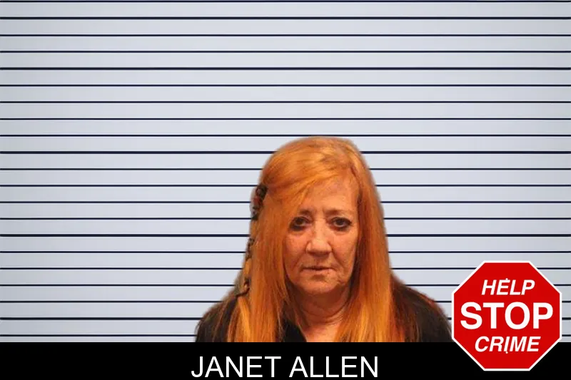 Janet Allen mugshot