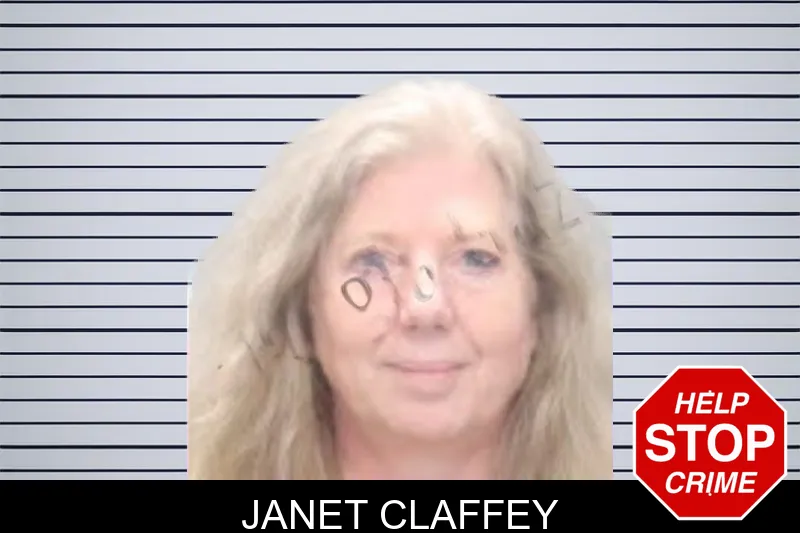 Janet Claffey mugshot