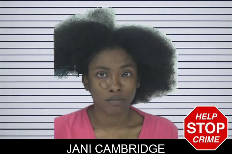 Jani Cambridge mugshot