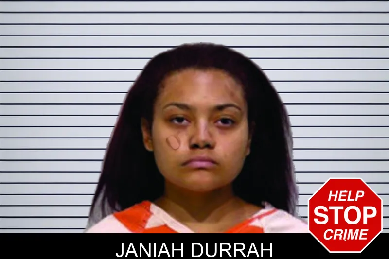 Janiah Durrah mugshot