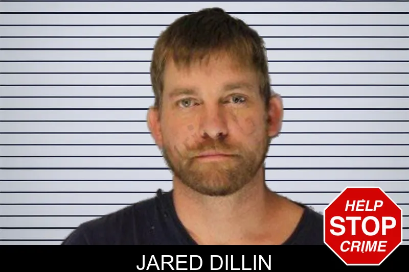 Jared Dillin mugshot