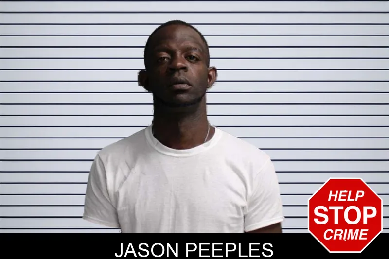 Jason Peeples mugshot