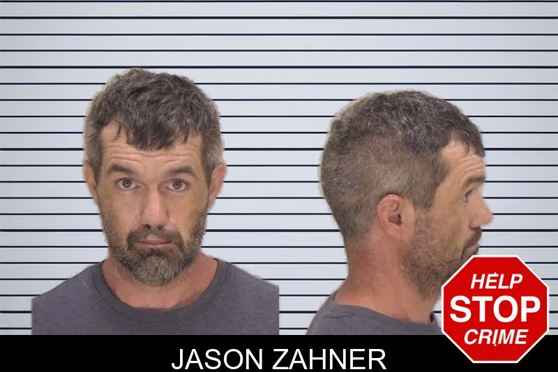 Jason Zahner mugshot